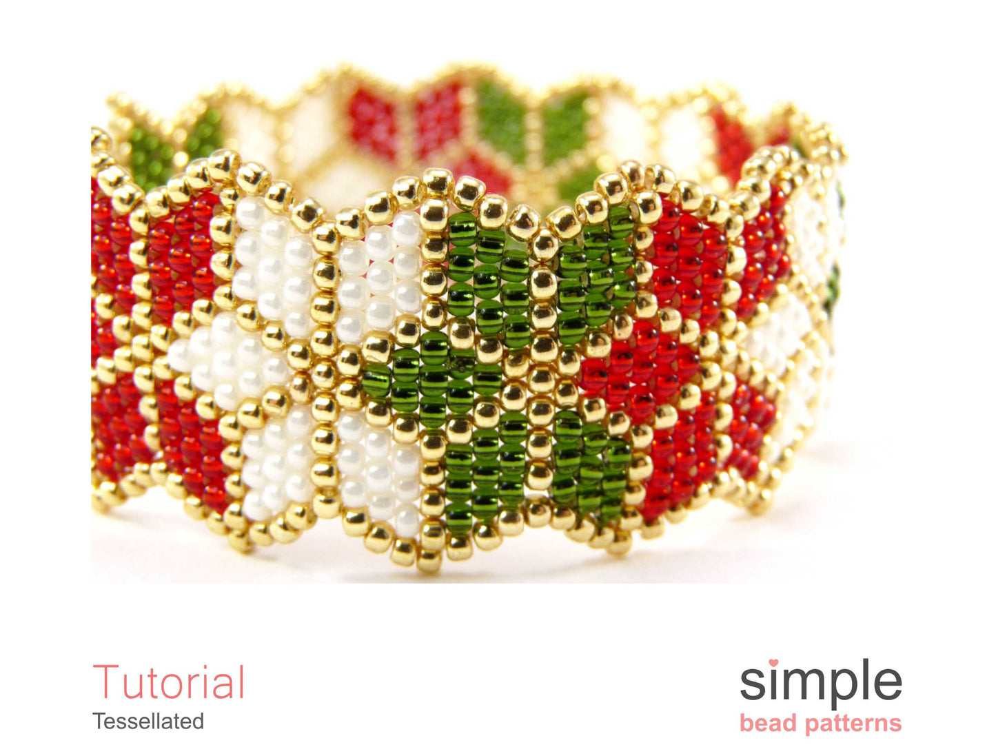Tessellated Bracelet Beading Pattern