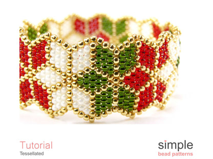 Tessellated Bracelet Beading Pattern