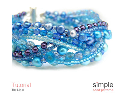 The Nines Bracelet Beading Pattern
