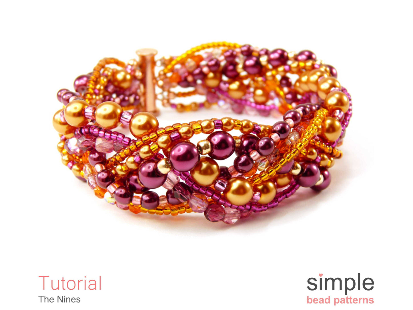 The Nines Bracelet Beading Pattern