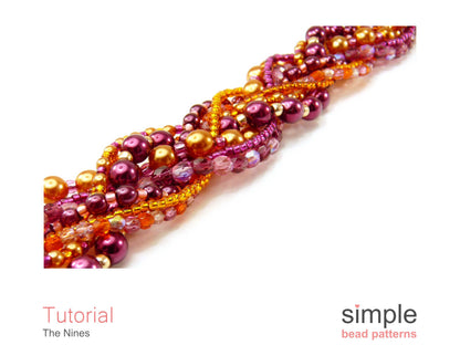 The Nines Bracelet Beading Pattern
