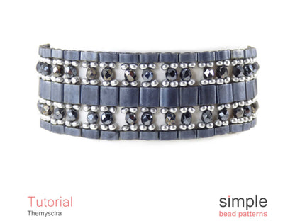 Themyscira Bracelet Beading Pattern