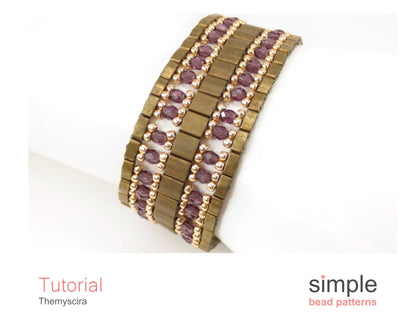 Themyscira Bracelet Beading Pattern