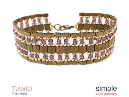 Themyscira Bracelet Beading Pattern