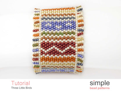 Three Little Birds Bracelet Beading Pattern