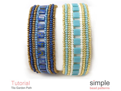Tila Garden Path Bracelet Beading Pattern