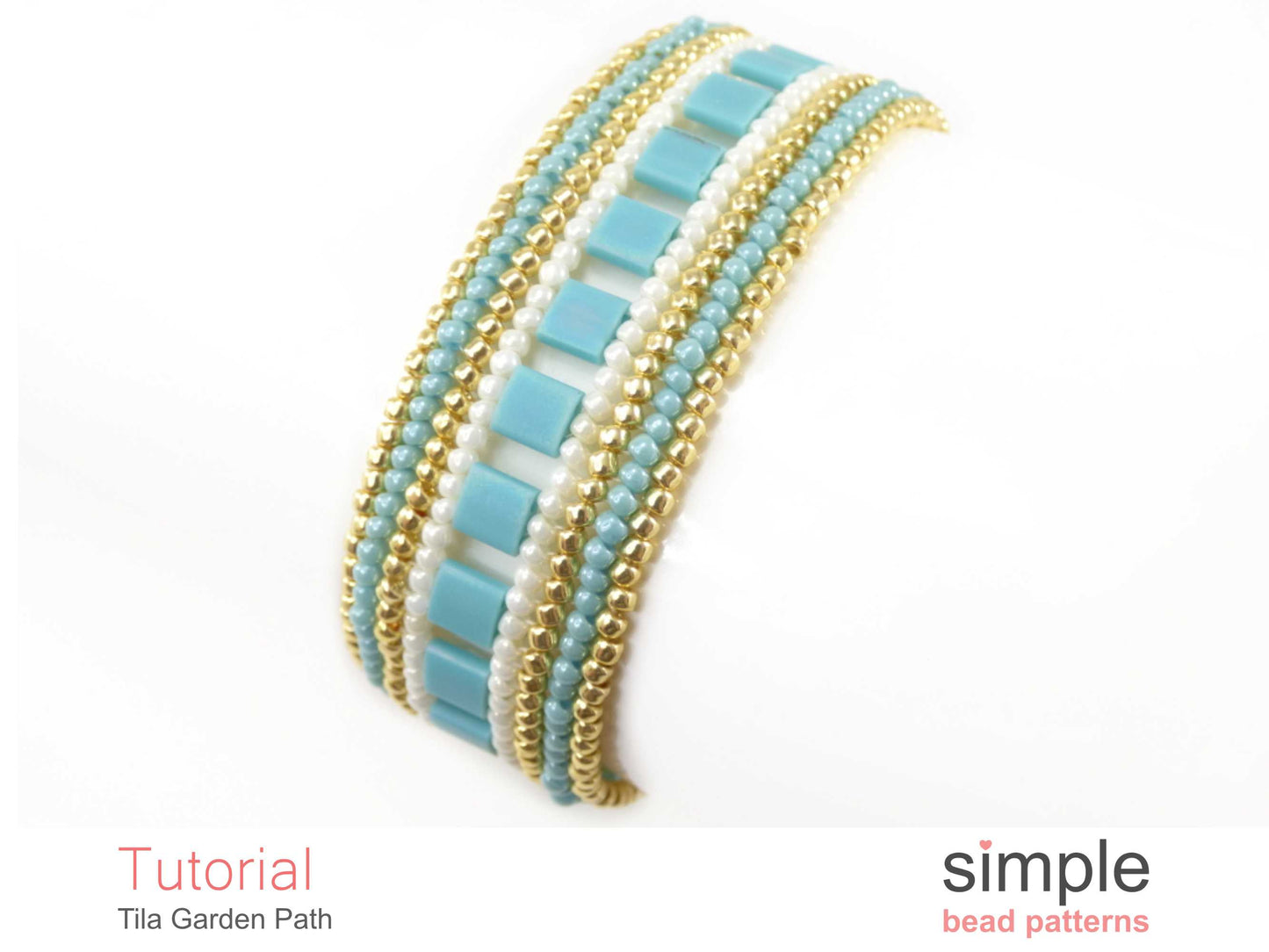 Tila Garden Path Bracelet Beading Pattern