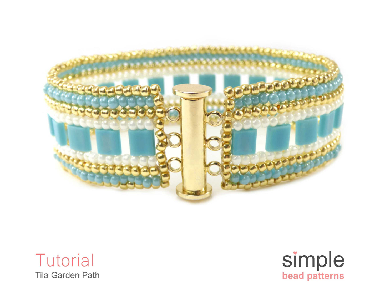 Tila Garden Path Bracelet Beading Pattern