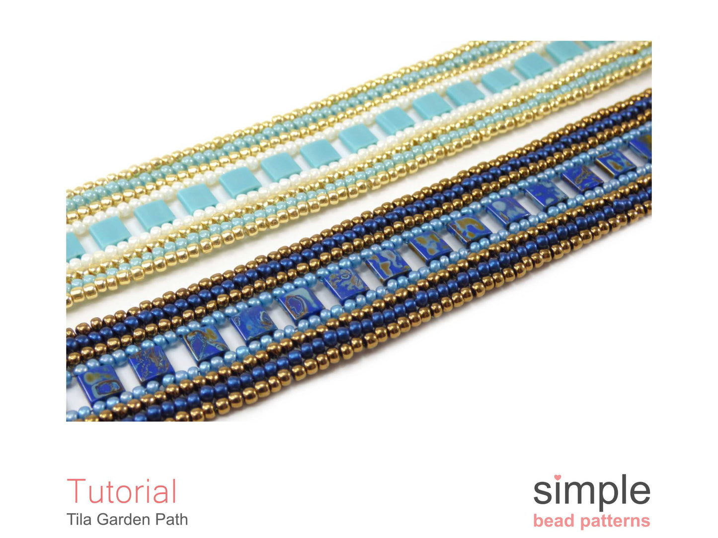 Tila Garden Path Bracelet Beading Pattern