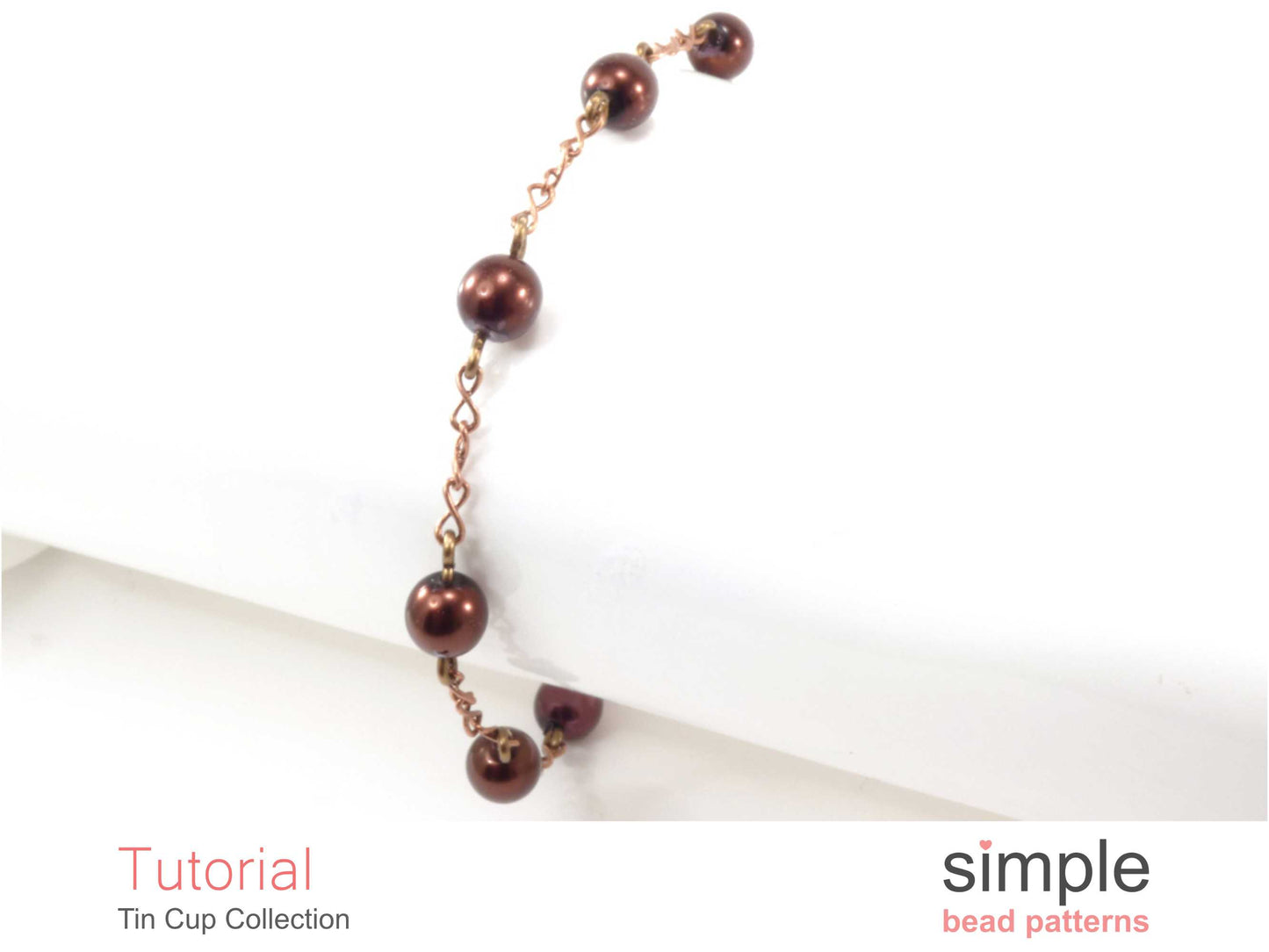 Tin Cup Earrings, Bracelet & Necklace Beading Pattern