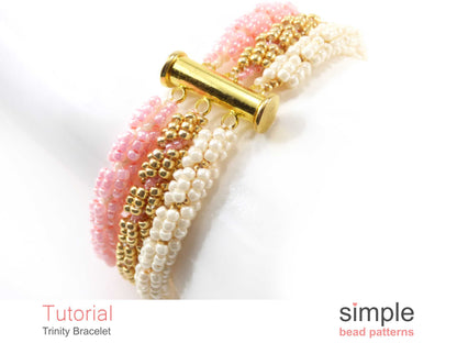Trinity Bracelet Beading Pattern