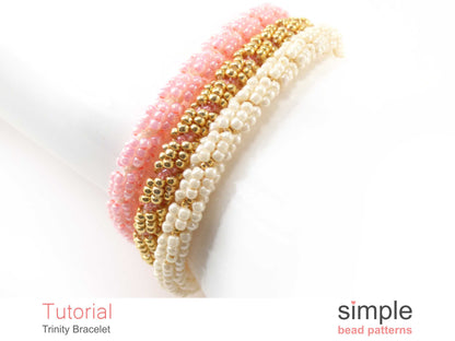Trinity Bracelet Beading Pattern