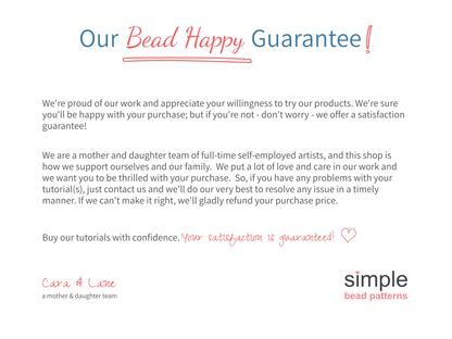 45 Degrees Bracelet Beading Pattern