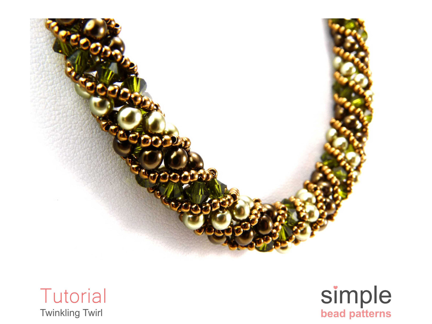 Twinkling Twirl Bracelet & Necklace Beading Pattern