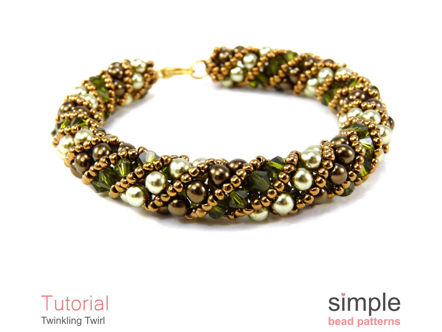 Twinkling Twirl Bracelet & Necklace Beading Pattern