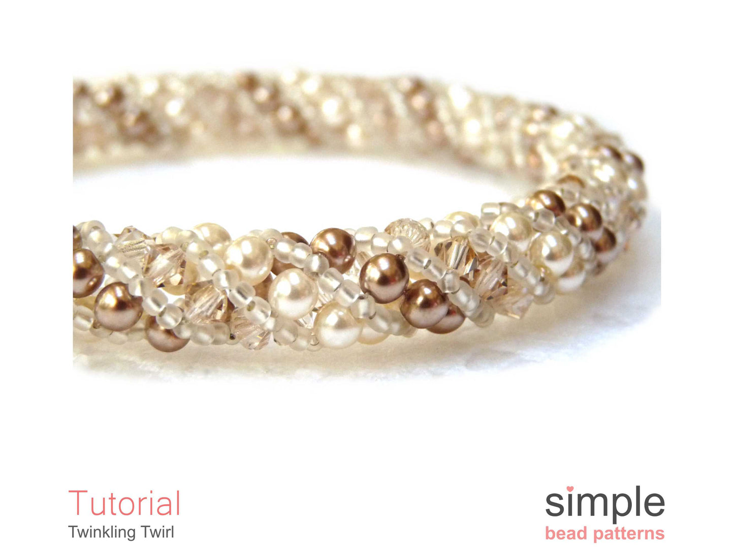 Twinkling Twirl Bracelet & Necklace Beading Pattern