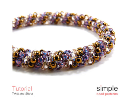 Twist and Shout Bracelet & Necklace Beading Pattern
