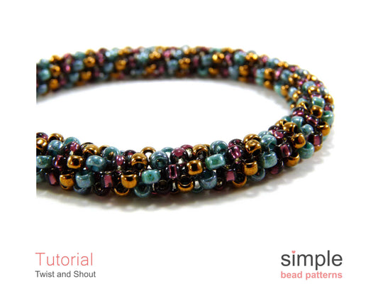 Twist and Shout Bracelet & Necklace Beading Pattern