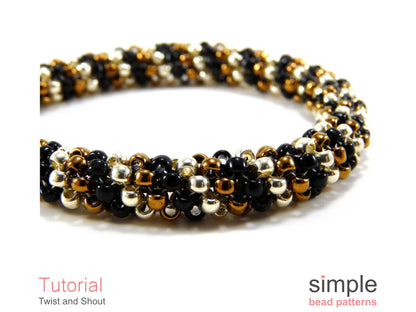 Twist and Shout Bracelet & Necklace Beading Pattern