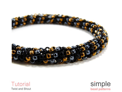 Twist and Shout Bracelet & Necklace Beading Pattern