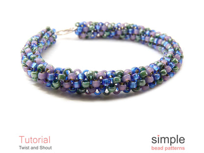 Twist and Shout Bracelet & Necklace Beading Pattern