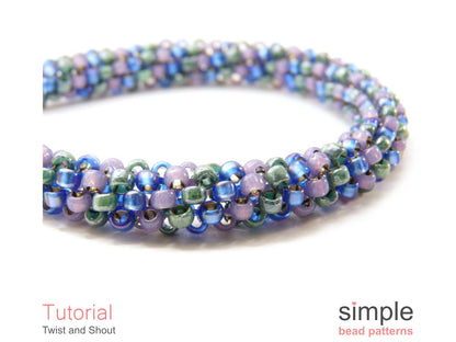 Twist and Shout Bracelet & Necklace Beading Pattern