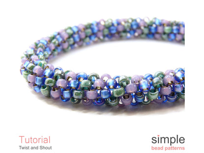 Twist and Shout Bracelet & Necklace Beading Pattern
