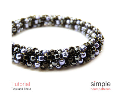 Twist and Shout Bracelet & Necklace Beading Pattern