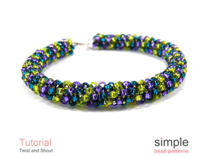 Twist and Shout Bracelet & Necklace Beading Pattern