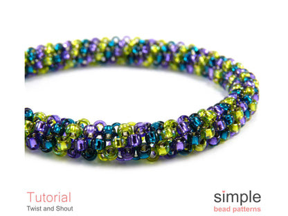 Twist and Shout Bracelet & Necklace Beading Pattern