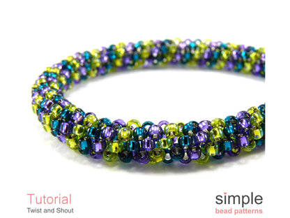 Twist and Shout Bracelet & Necklace Beading Pattern