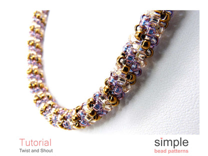 Twist and Shout Bracelet & Necklace Beading Pattern