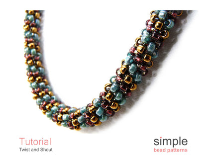 Twist and Shout Bracelet & Necklace Beading Pattern