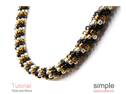 Twist and Shout Bracelet & Necklace Beading Pattern