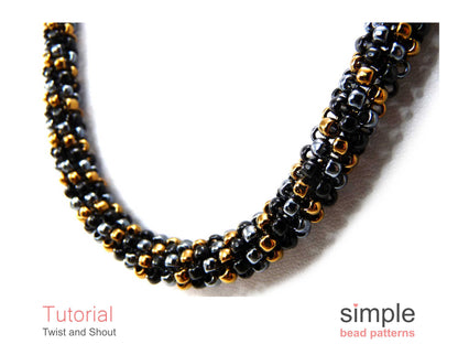Twist and Shout Bracelet & Necklace Beading Pattern