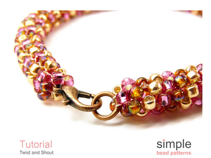 Twist and Shout Bracelet & Necklace Beading Pattern