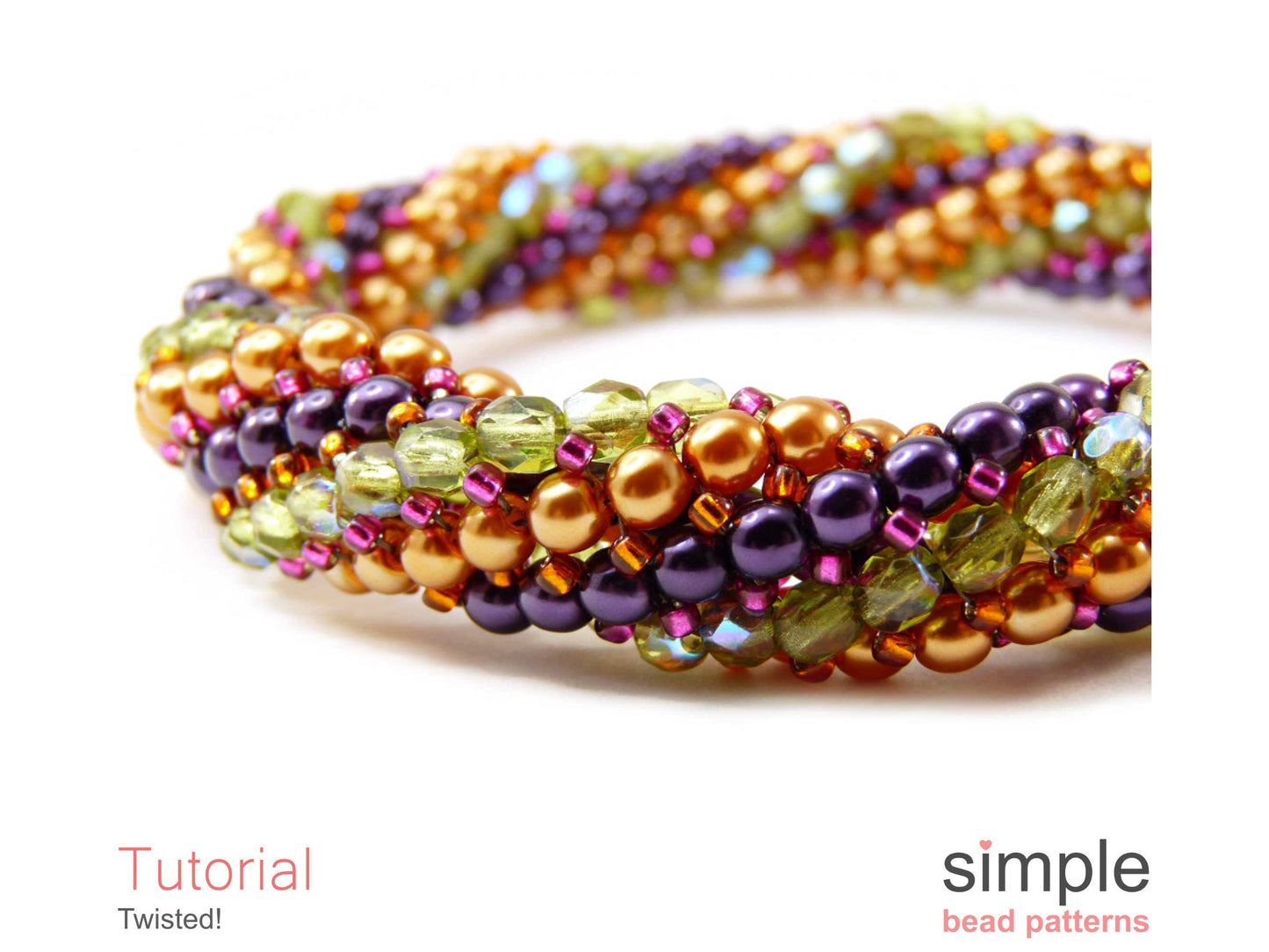 Twisted Bracelet & Necklace Beading Pattern