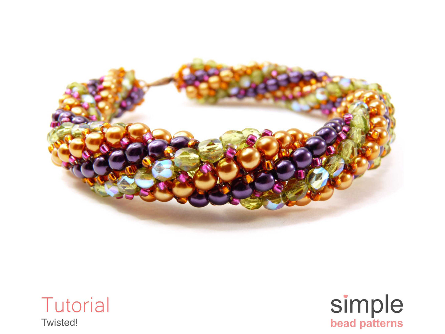 Twisted Bracelet & Necklace Beading Pattern