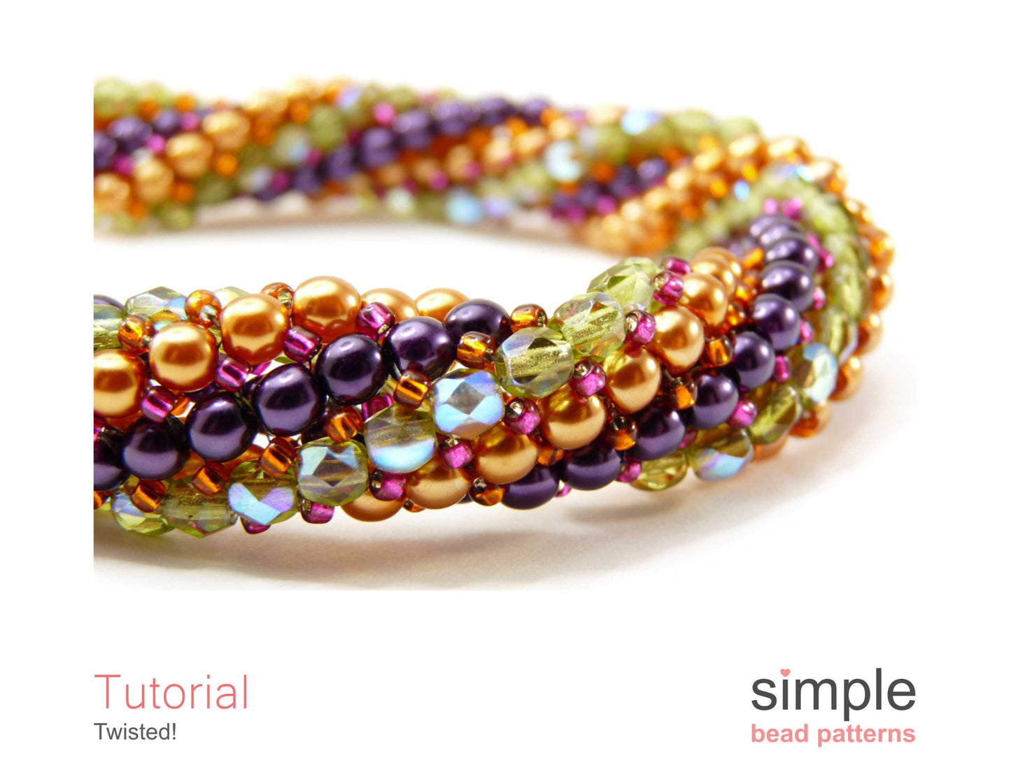 Twisted Bracelet & Necklace Beading Pattern