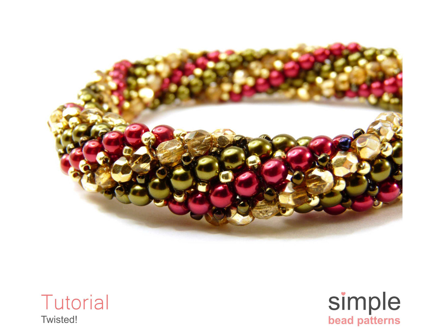 Twisted Bracelet & Necklace Beading Pattern