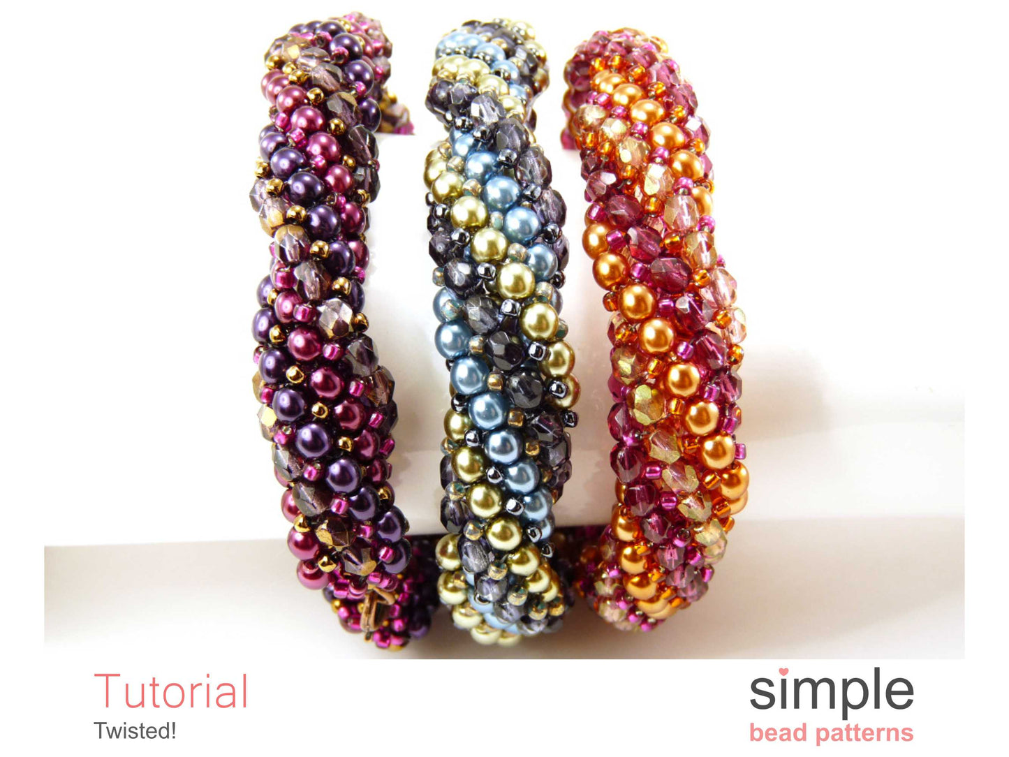 Twisted Bracelet & Necklace Beading Pattern