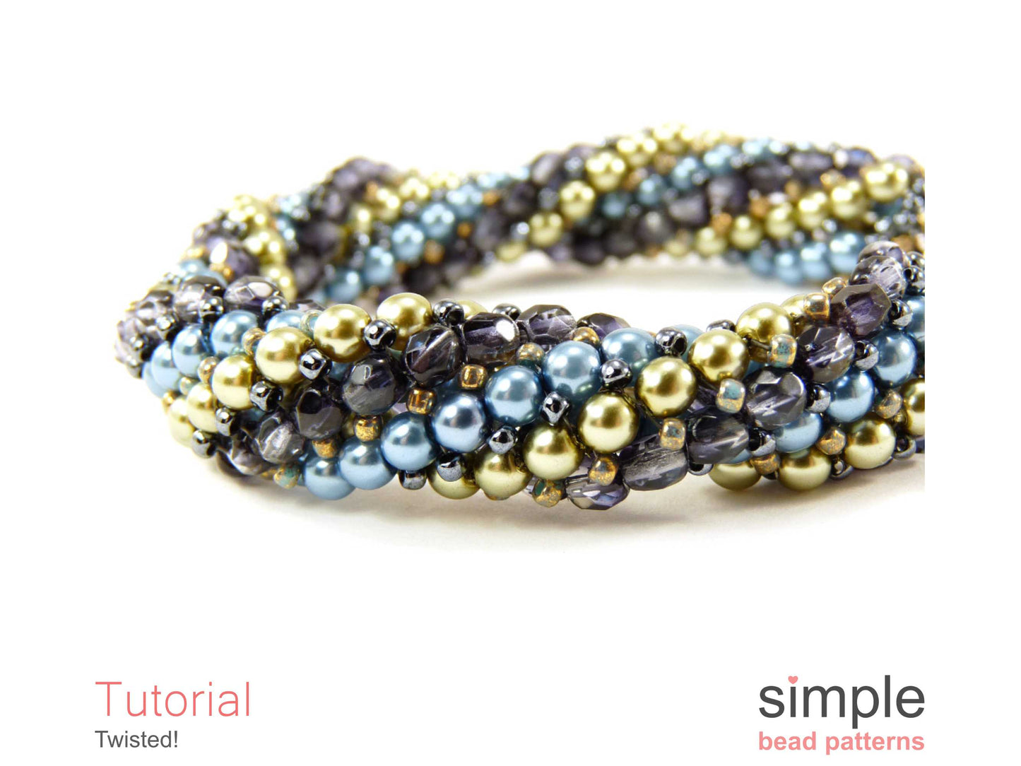 Twisted Bracelet & Necklace Beading Pattern