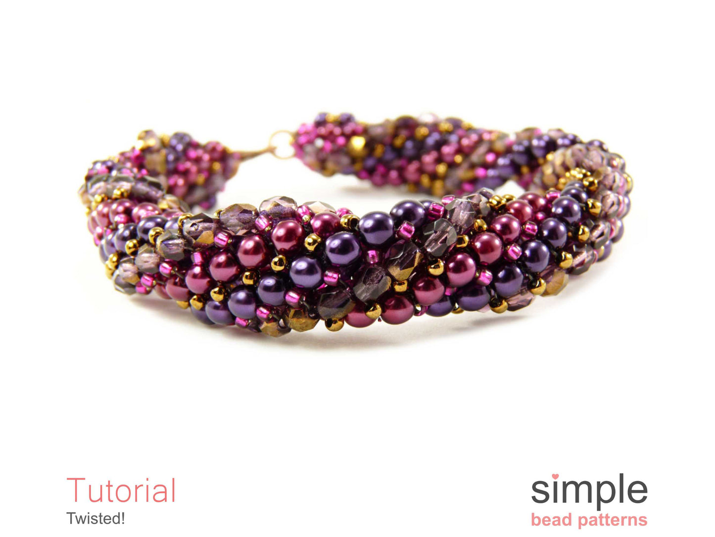 Twisted Bracelet & Necklace Beading Pattern