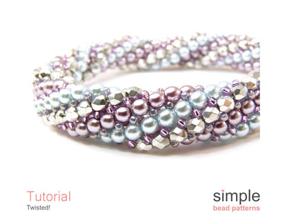 Twisted Bracelet & Necklace Beading Pattern