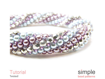 Twisted Bracelet & Necklace Beading Pattern