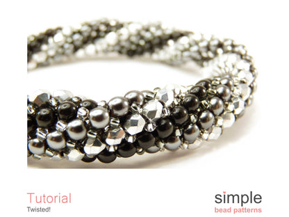Twisted Bracelet & Necklace Beading Pattern