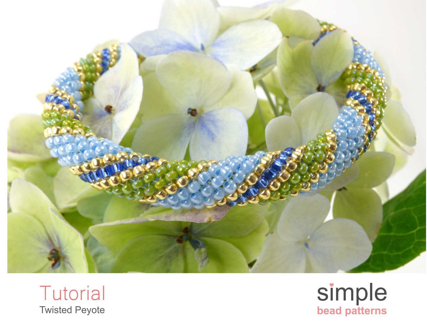 Twisted Peyote Bracelet & Necklace Beading Pattern