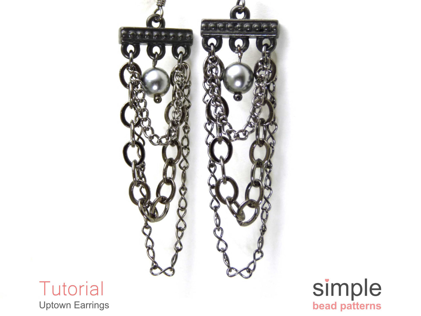 Uptown Earrings Beading Pattern