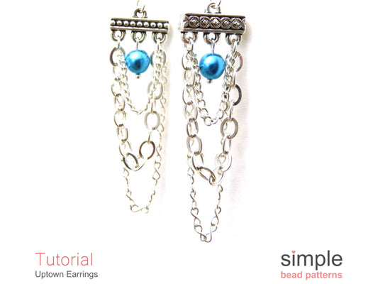 Uptown Earrings Beading Pattern