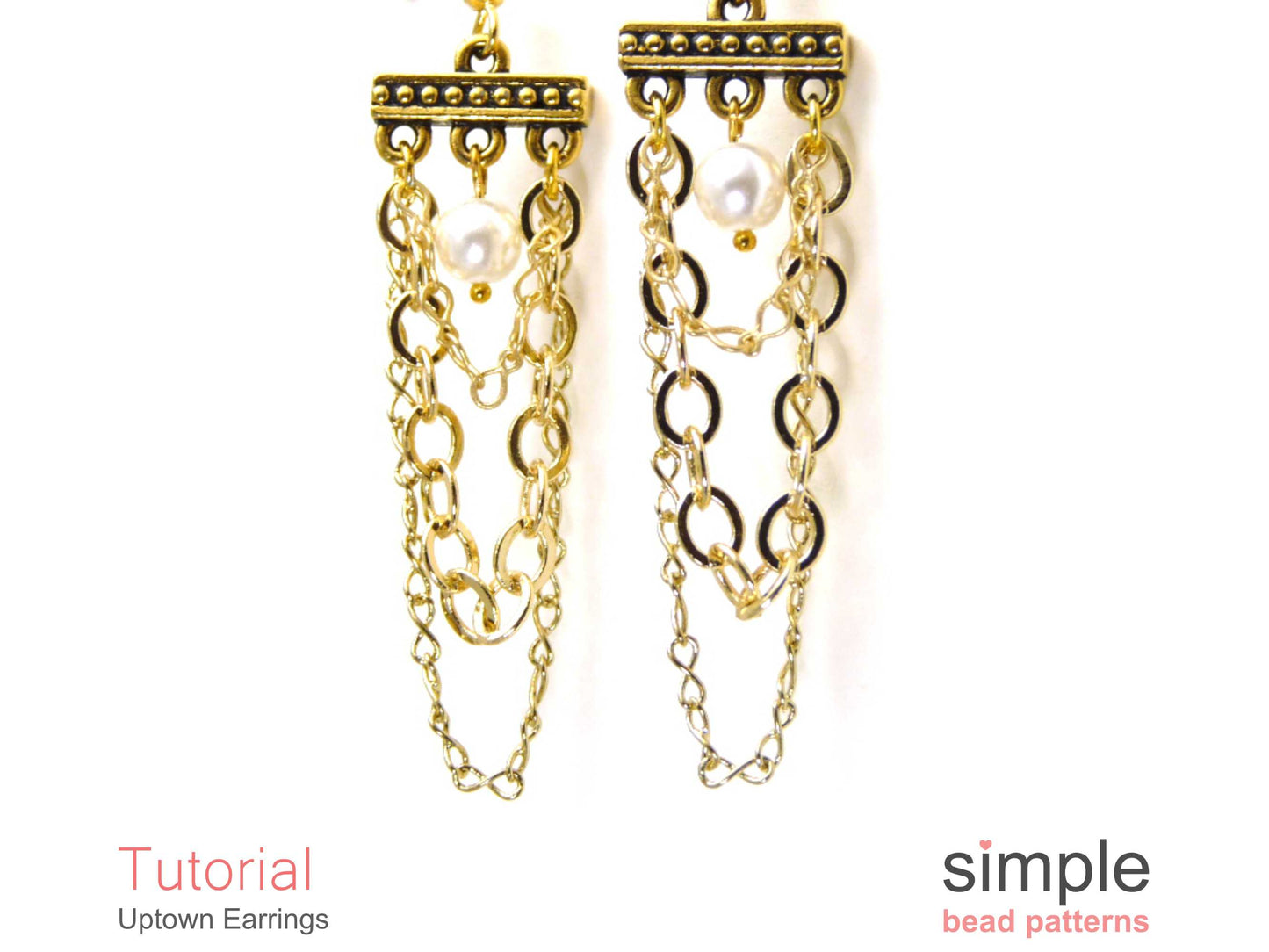 Uptown Earrings Beading Pattern